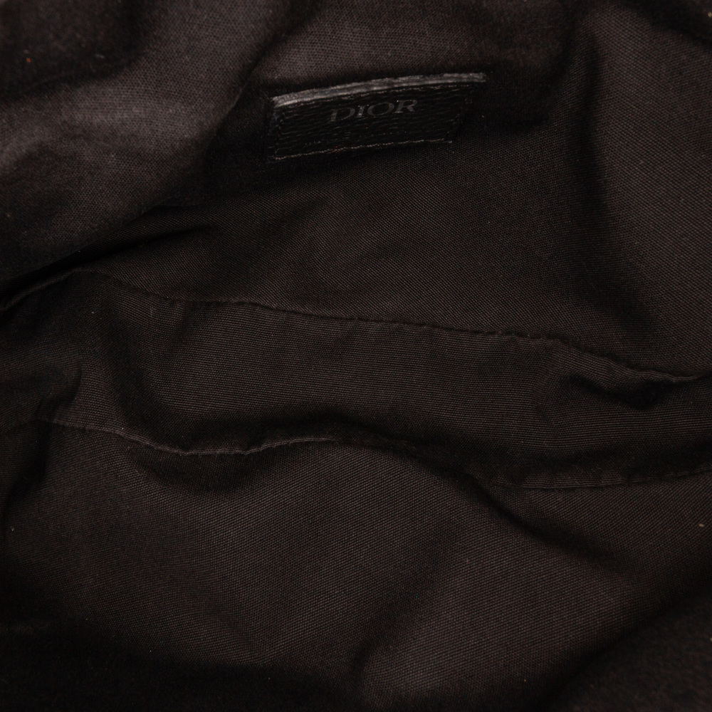 Pre-Loved Dior Oblique Canvas Saddle Crossbody - Picture 5 of 11